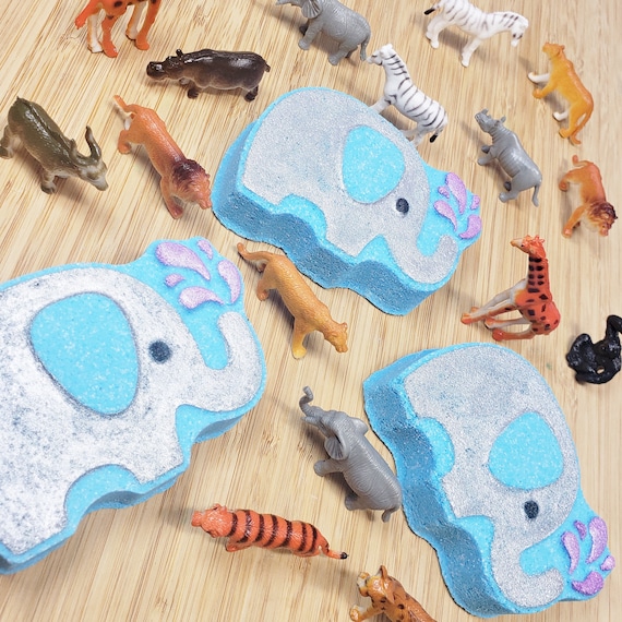 Elephant Bath Bomb for Kids Baby Shower Elephant Favor Children Gift