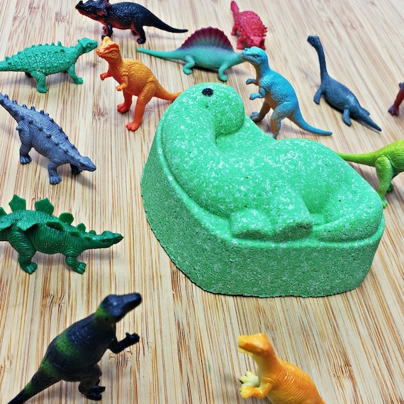 Dinosaur Bath Bomb with Dino Toy Surprise Inside for Kids