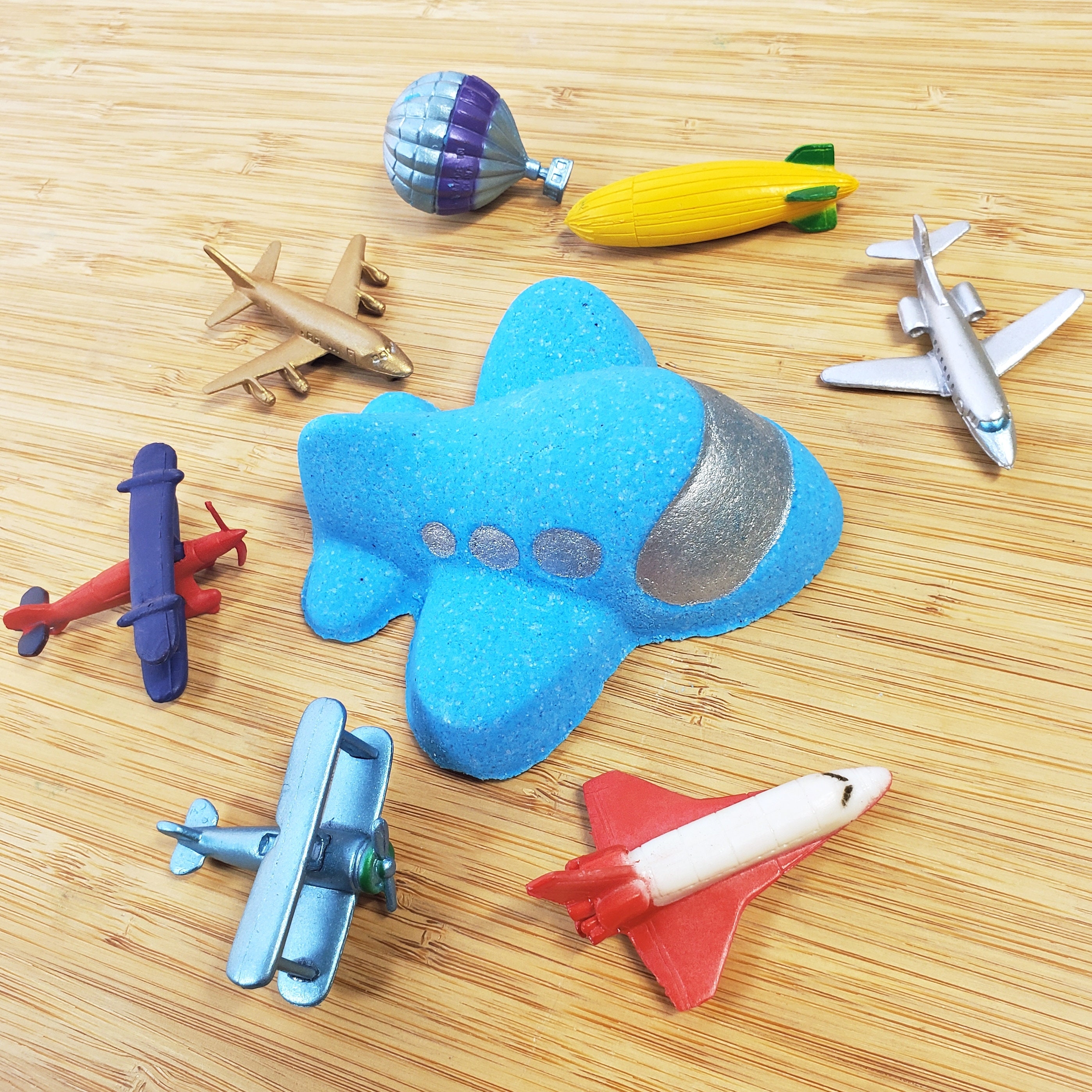NEW Airplane Bath Bomb with Surprise Aviation Toy Inside For Etsy
