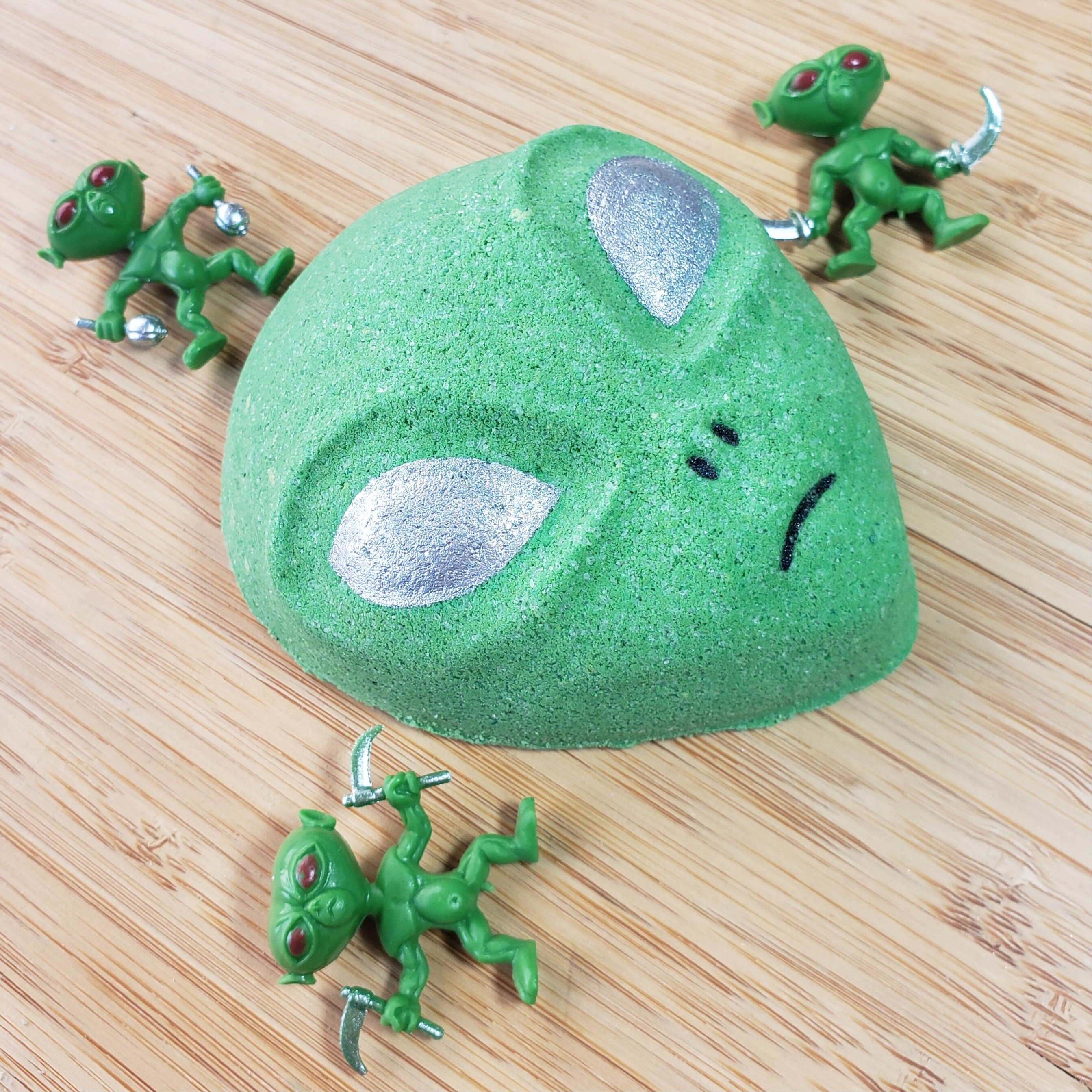 Alien Toy Bath Bomb | Kids Surprise Inside - Etsy