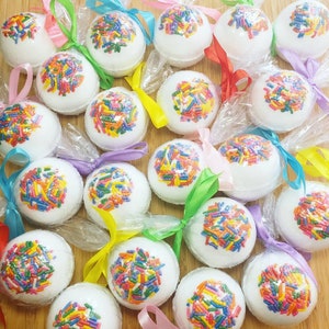 Sprinkle Bath Bombs Baby Sprinkle Shower Birthday Party Favors