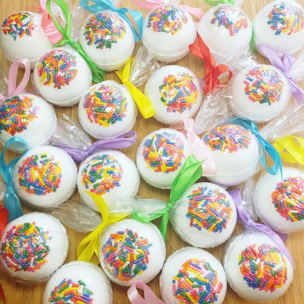 Sprinkle Bath Bombs | Baby Sprinkle Shower | Birthday Party Favors