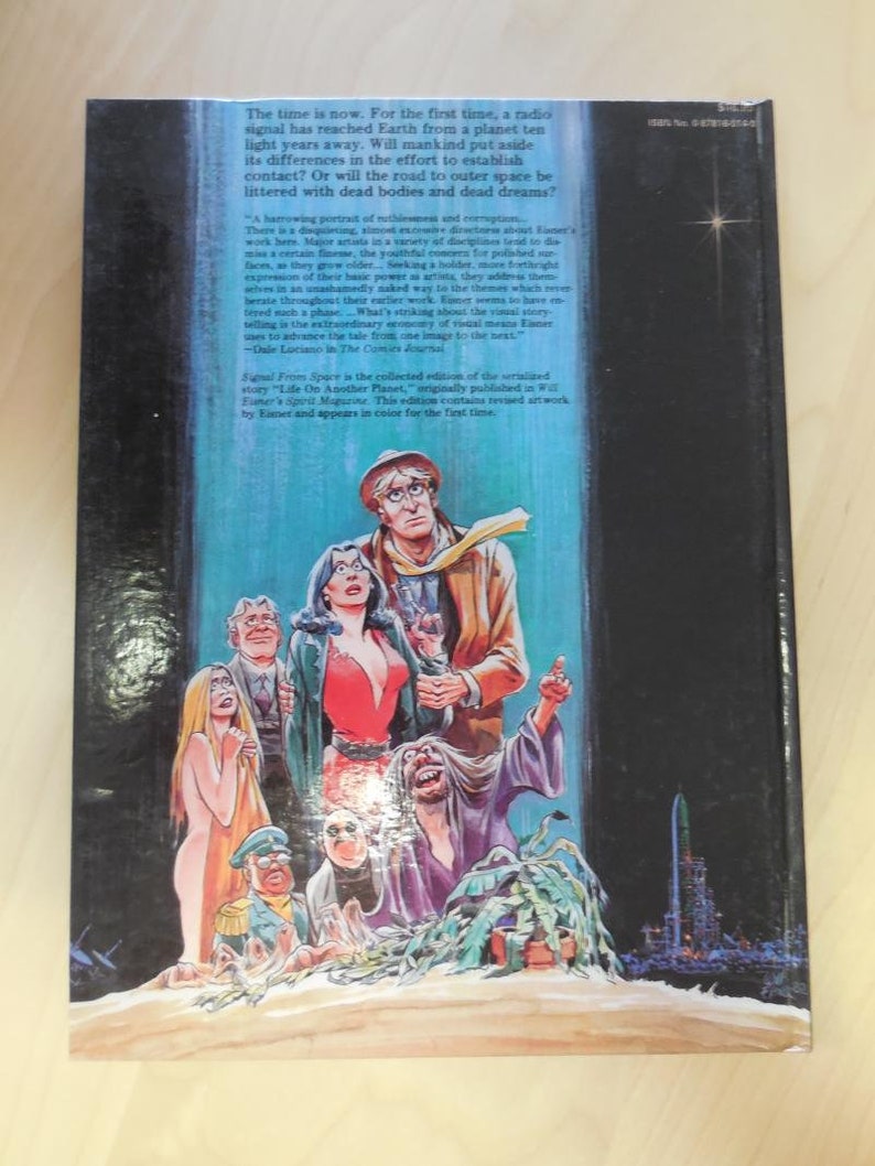 Signal From Space Will Eisner Hardcover Kitchen Sink 1983 Etsy