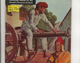 Classics Illustrated #143 (HRN 143 1st Print) Kim 1958