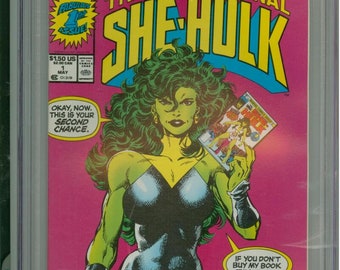 Sensational She-Hulk #1 CGC 9.6 Origin Of She-Hulk Retold 1989