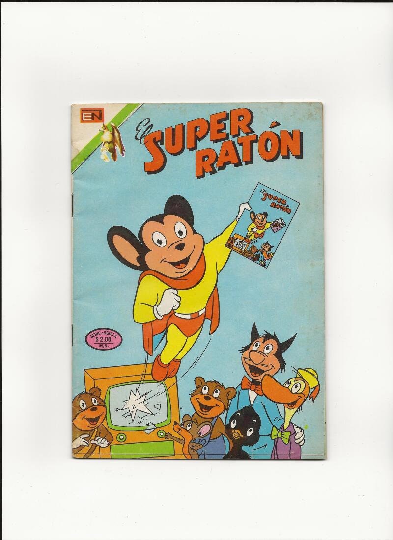 El Super Raton 291 Mexican Super Mouse 1978 Infinity Cover - Etsy El Super Raton 291 Mexican Super Mouse 1978 Infinity Cover - Etsy