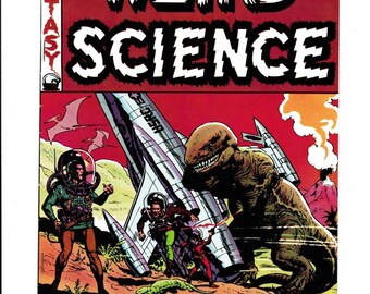 E.C. Classic Reprint | Weird Science #15 | Dinosaur Cover | Bronze Age | Vintage Comic |