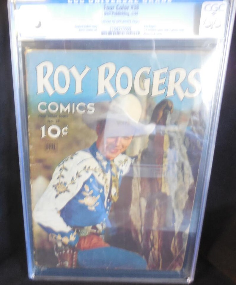 Four Color 38 CGC 3.5 Roy Rogers 1st Western Comic Photo - Etsy