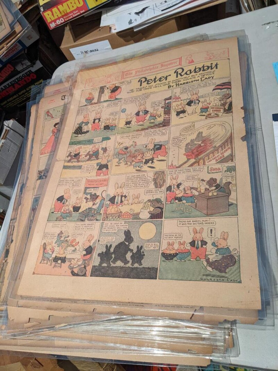 The Philadelphia Inquirer Peter Rabbit 1921 and Pa's Son-in-law - Etsy