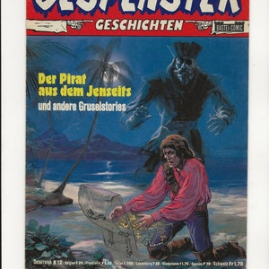Gespenster Geschichten 251 1978 German Ghost Stories Pirate From The Beyond image 1