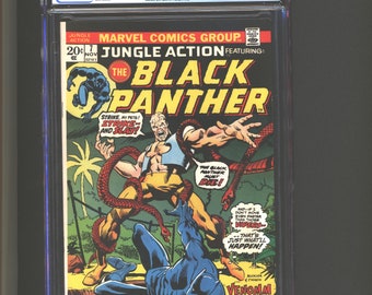 Jungle Action #7 CGC 9.8 Black Panther 1st App Of Venom 1973