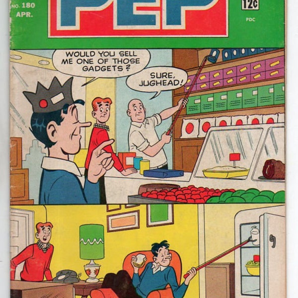 PEP Comics #180 | Lazy Jug head Cover | Archie Comics | Silver Age | Vintage Comic |