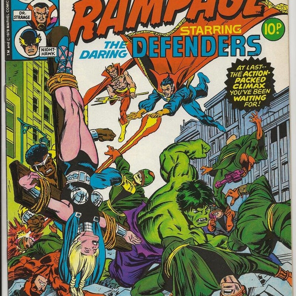 Rampage #24 British Defenders Battle To The End 1978