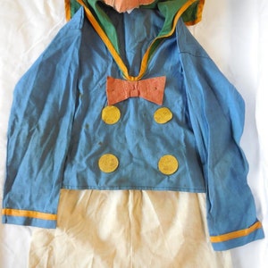 Vintage Donald Duck Costume Outfit 1930s/40s Character Costume - Etsy