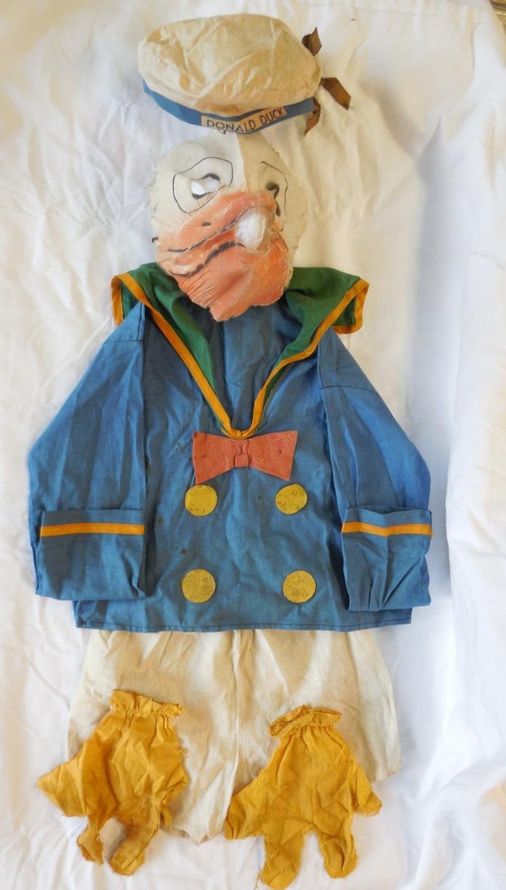 Vintage Donald Duck Costume Outfit  1930s/40s    C