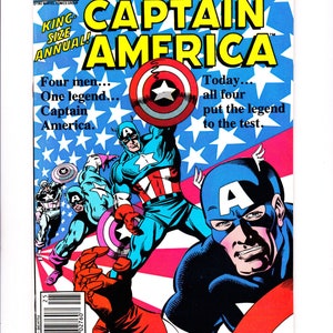 THE INVADERS Superheroes World War II #1 1976 Marvel Comics & KING SIZE  ANNUAL