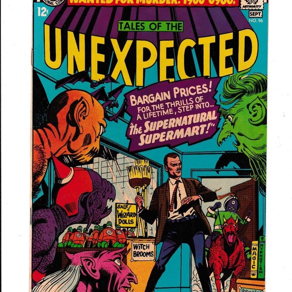 Tales Of The Unexpected #96 | The Supernatural Supermart |DC Comics | Silver Age | Vintage Comic |