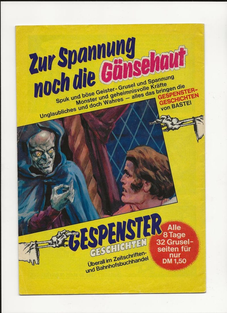 Gespenster Geschichten 251 1978 German Ghost Stories Pirate From The Beyond image 2