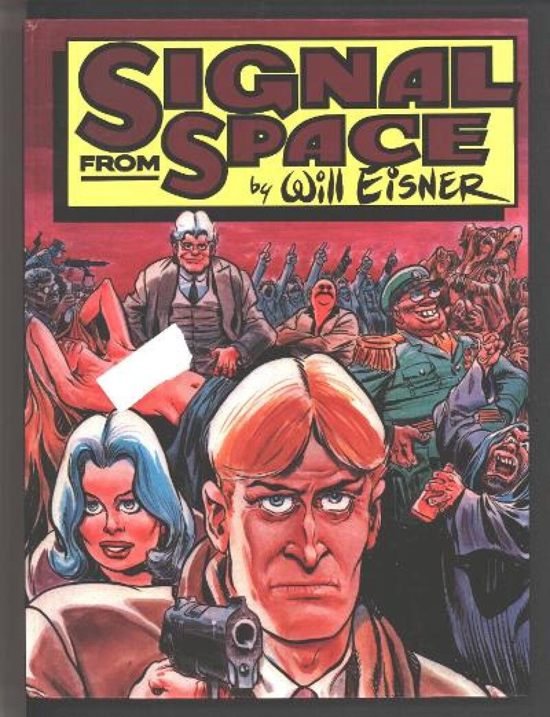 Signal From Space by Will Eisner HC 1978 Kitchen Sink Press Etsy