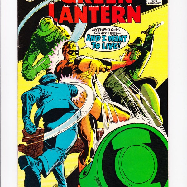 Green Lantern #62 | My Power Ring Or My Life | DC Comics | Silver Age | Vintage |