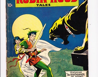 Robin Hood Tales #10 | Sleeper Of Sherwood Forest | DC Comics | Silver Age | Vintage Comic |