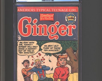 Ginger #2   CGC 3.0   Archie 1952