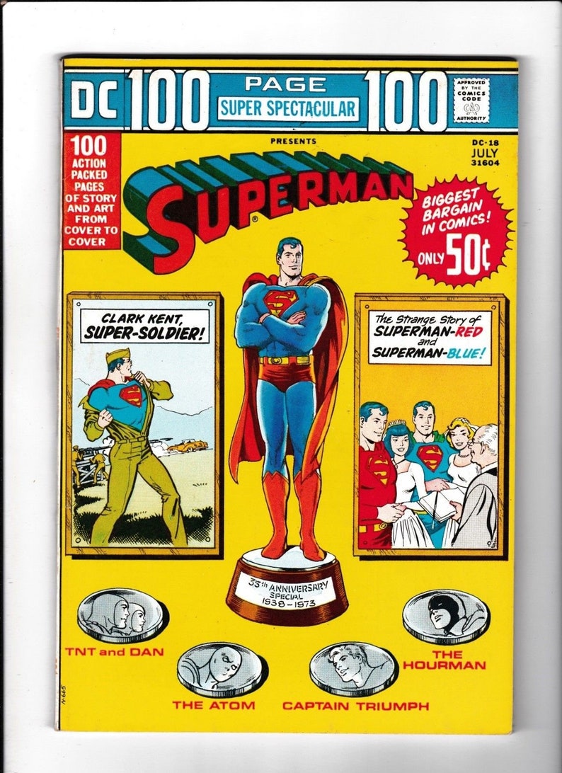 DC Super Spectacular 18 Clark Kent Super Soldier DC Etsy