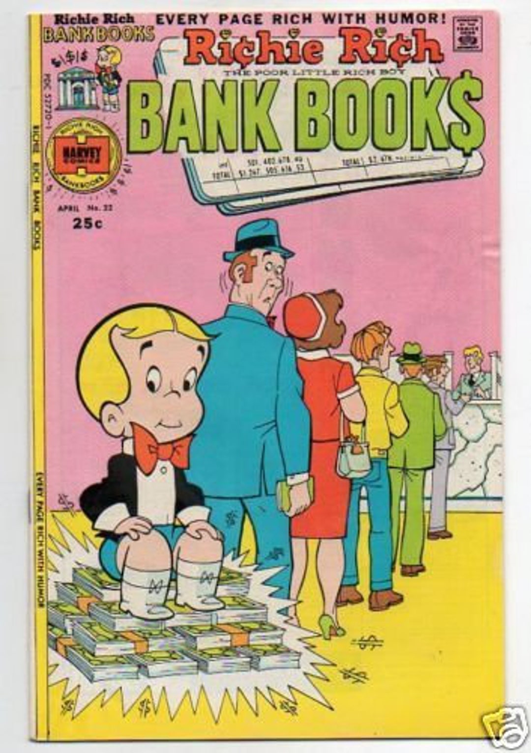 Buy Richie Rich Bank Books 22 Waiting in Line Cover Silver Online in India - Etsy Buy Richie Rich Bank Books 22 Waiting in Line Cover Silver Online in India - Etsy