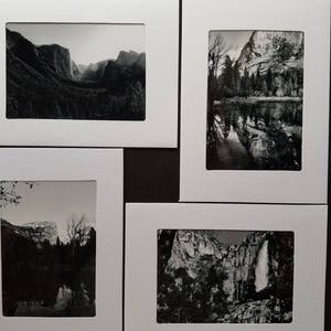 Photography Cards, Yosemite National Park B & W Collection
