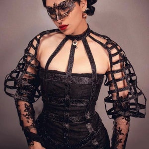 Maniche a rete Yennefer,costume Yennefer, Yennefer cosplay,Witcher