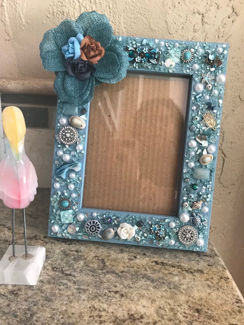 Frame 5x7 Frame Mixed Media Frame Frame Decor photo Frame | Etsy
