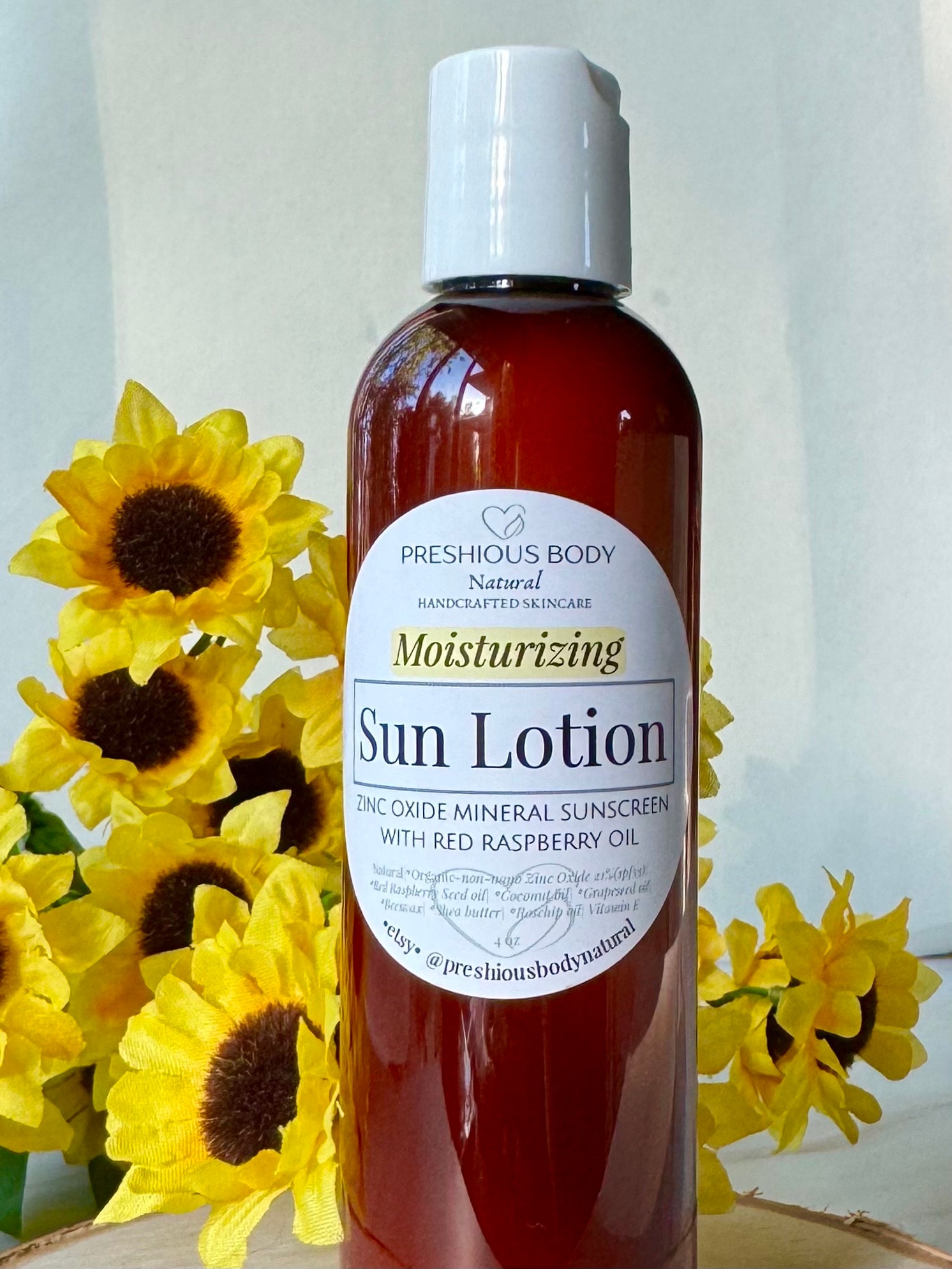 Sun Lotion | Zinc Oxide Mineral Moisturizer With Red