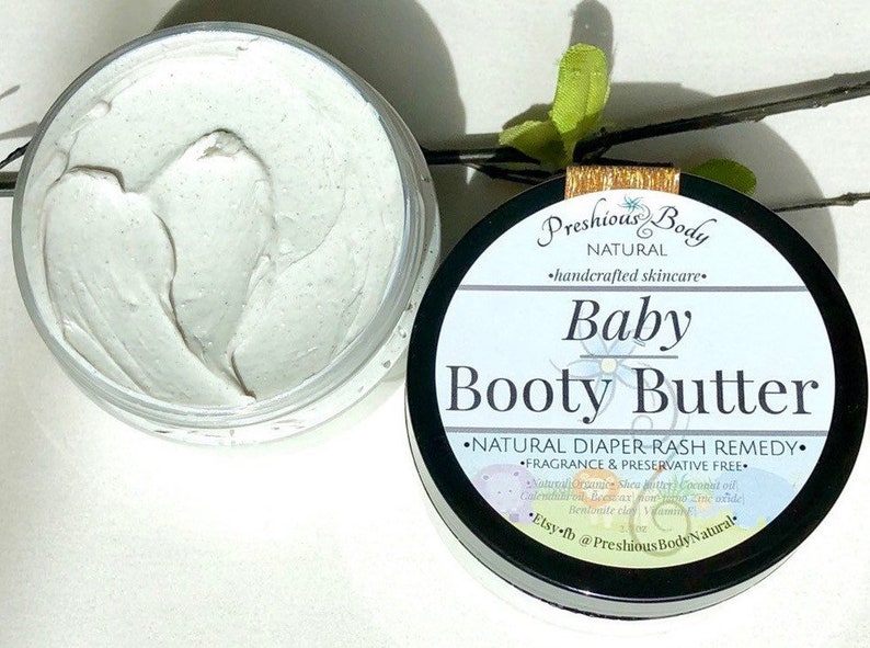 Baby Booty Butter / Natural Diaper Rash Cream / Baby Butt Etsy