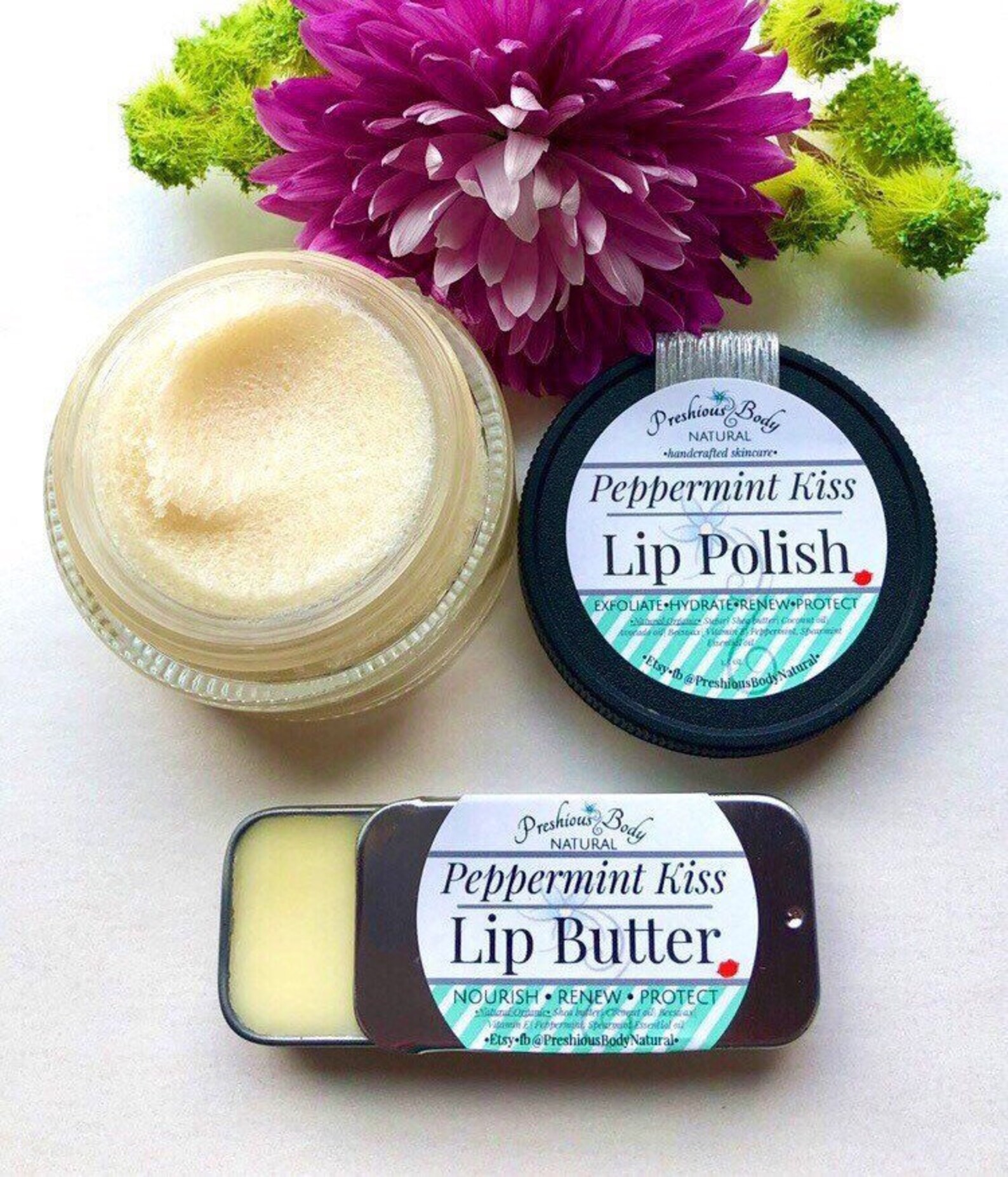 LIP BUTTER ONLY set of 3 Lip Butter 3 Pack Etsy