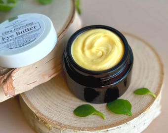 Ultra Hydrating Eye Butter | Organic Under Eye Cream, Antioxidant Moisturizer, Nourishing Natural Skincare