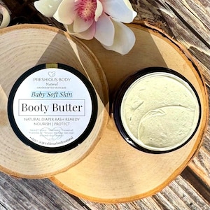 Booty Butter | Diaper Cream | Barrier Balm | Zinc Oxide Diaper Cream | Natural Skincare