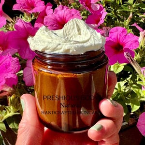 BEST Body Butter | Organic Whipped Shea Butter Moisturizer | Nourish, Hydrate | Choose Scent, Size | Glass Jar | Gift | Natural Skincare