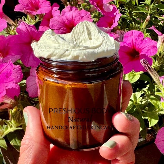 Shea Whipped Body Butter | Natural Hydrating Organic Moisturizer | Choose Scent & Size
