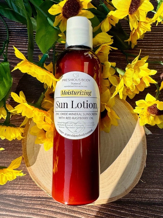 Sun Lotion | Zinc Oxide Mineral Moisturizer With Red