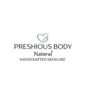 Preshious body natural business logo