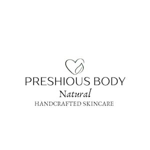 Business logo for Preshious body natural