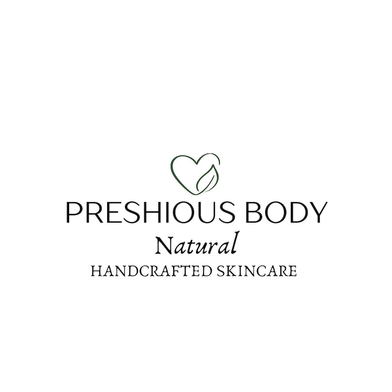 Business logo for Preshious body natural