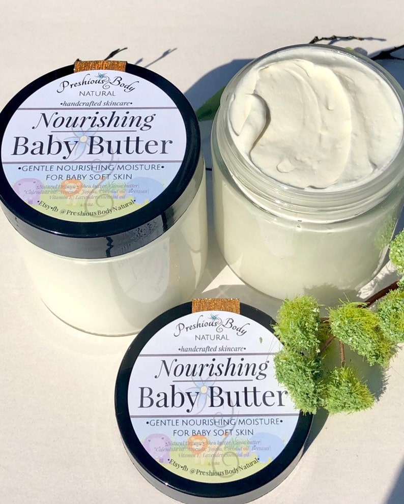 Nourishing Baby Butter Gentle Natural Organic Moisturizer Etsy