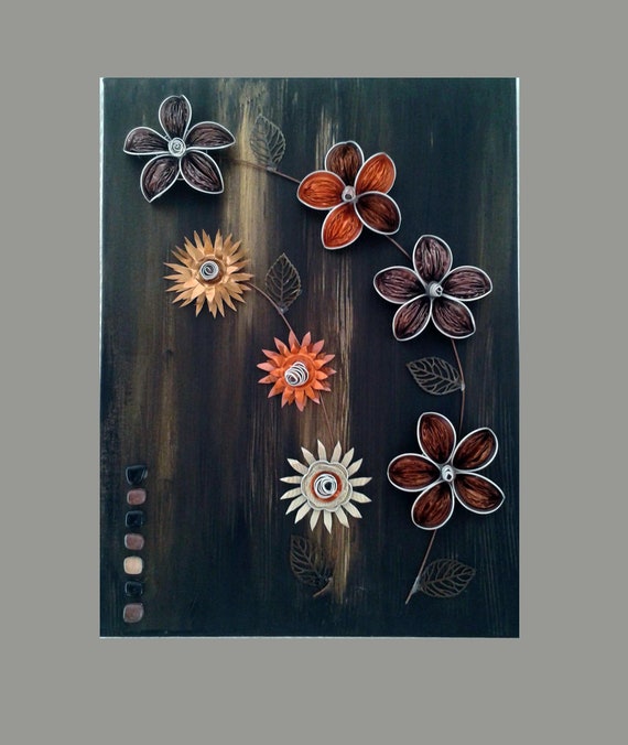 Tablero de flores hecho de cápsulas de Nespresso recicladas | Etsy México