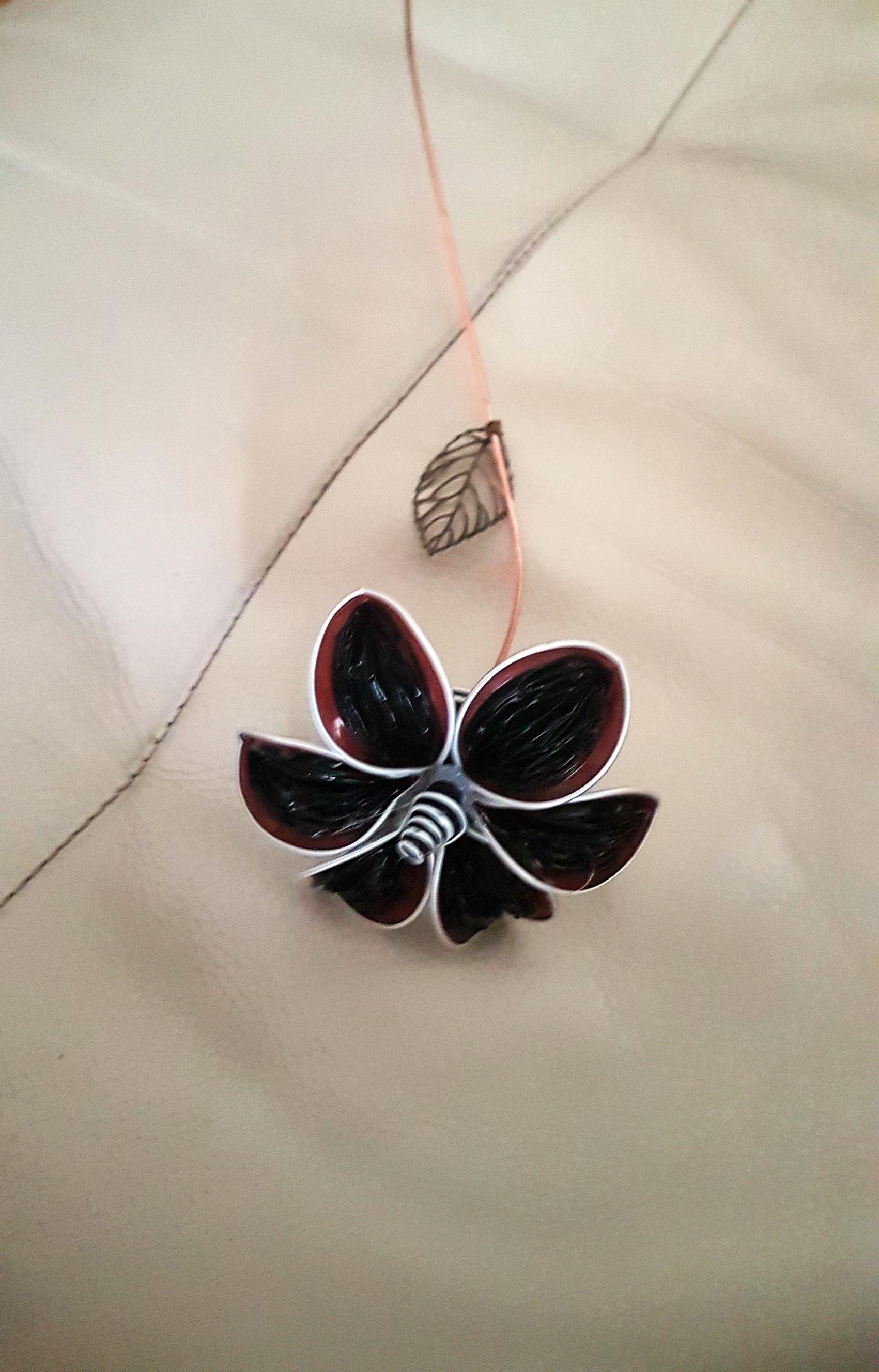 Fleur sur Tige Pour Un Bouquet ou en Soliflore, à Partir de Capsules Nespresso Recyclées