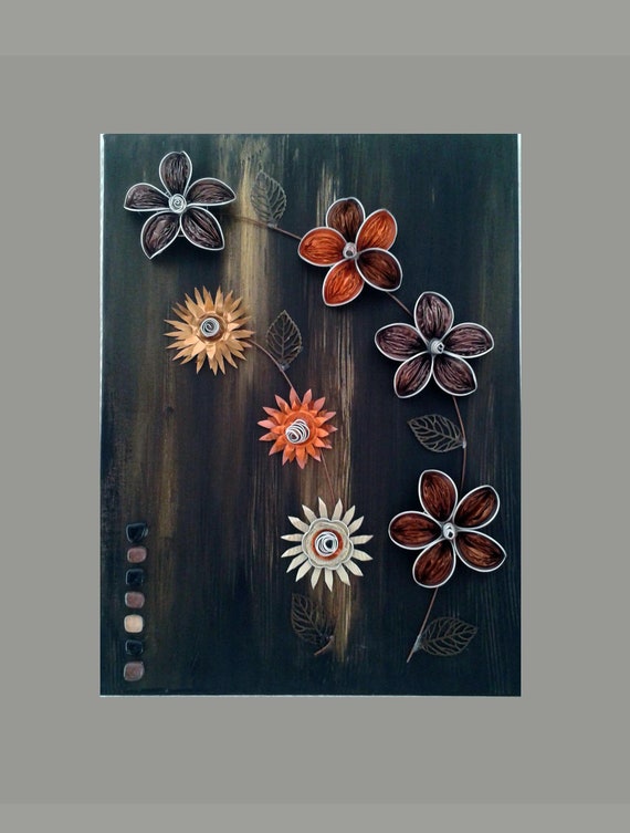 Tablero de flores hecho de cápsulas de Nespresso recicladas | Etsy México