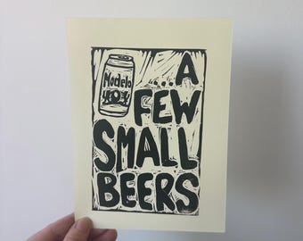 Impression Quelques petites bières