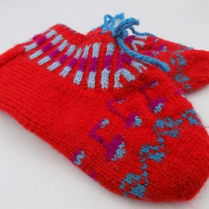 Handmade, indoor, multicolor slippers, slippers, winter slippers, women gift, girl gift