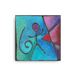 Love - Print on Stretched Canvas
