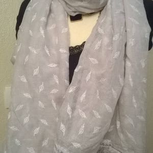 Patterned cotton scarf, several colors, women&#39;s scarf, girls&#39; scarf, women&#39;s clothing, girls&#39; clothing, women&#39;s gift, girls&#39; gift
